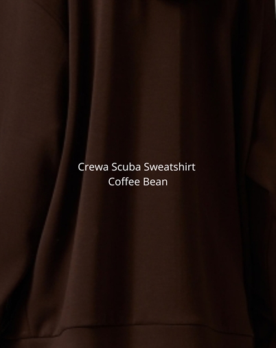 Pre Sale Day Birger et Mikkelsen - Crewa Scuba Sweatshirt - Coffee Brown